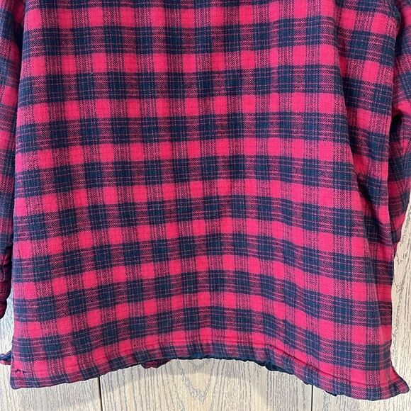 Cherokee Red and Black Heavy Shacket Size XL - Picture 11 of 15